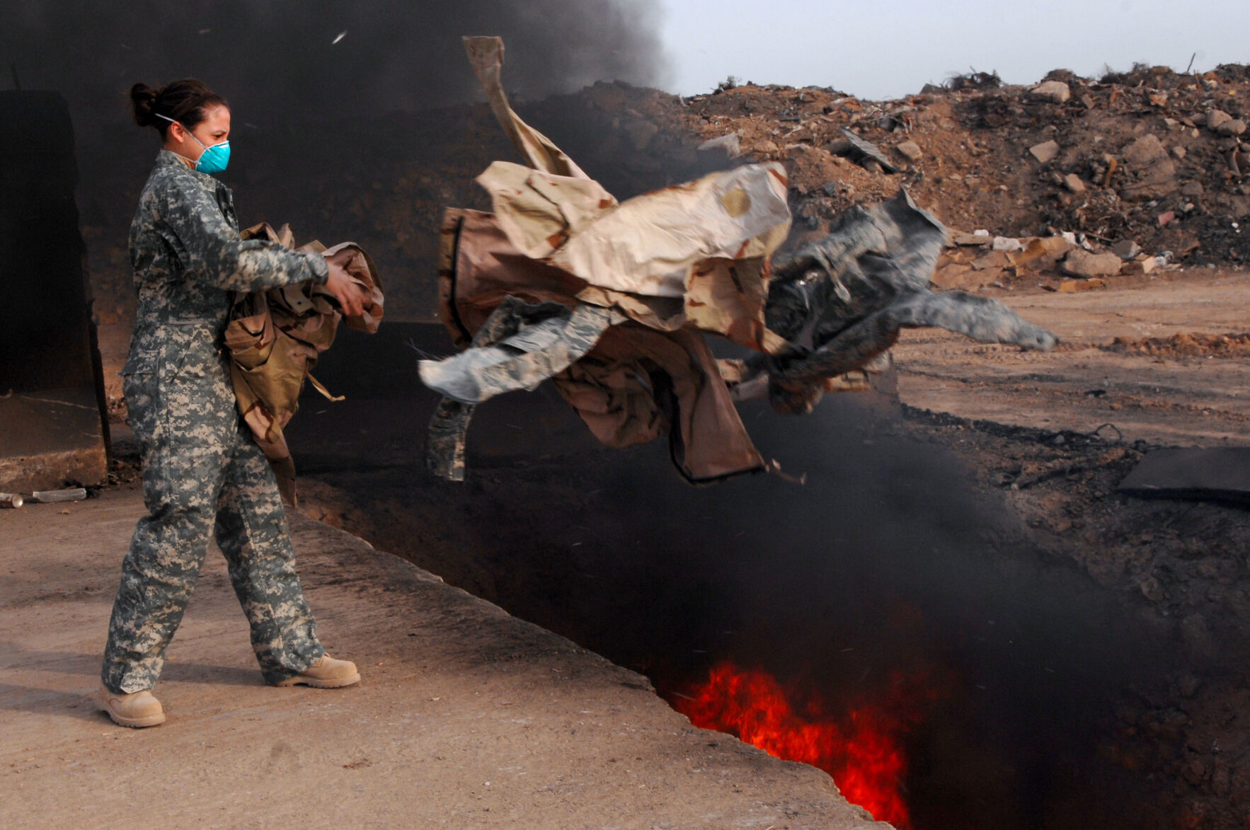 The VA has denied most veterans' burn pit claims. A new law would