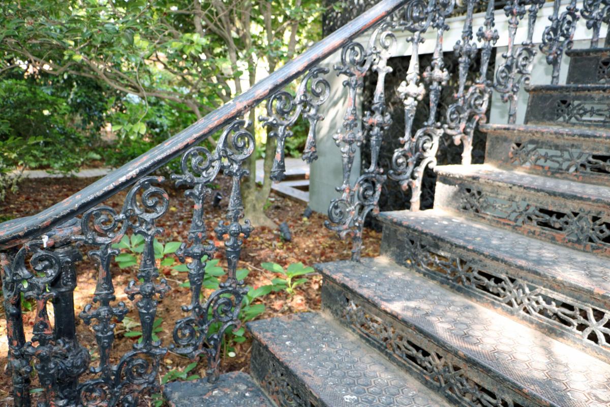 Lace House front stairs
