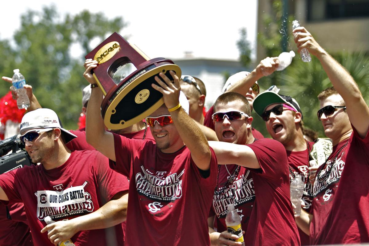 USC Celebrates Back To Back Championships in Columbia