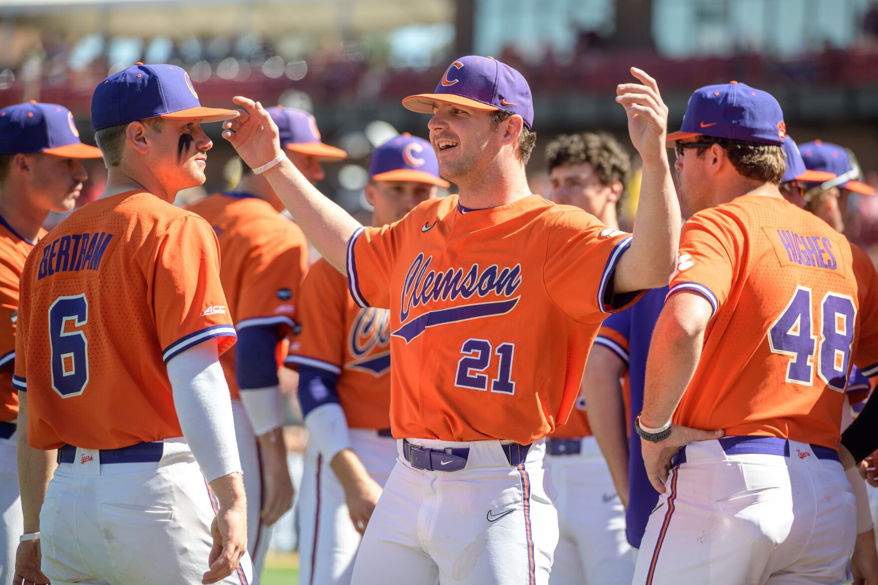 Clemson baseball outlet jersey