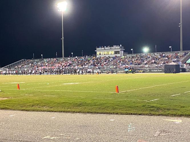 Friday Night Lights Unmasked North Myrtle Beach, Carolina Forest throw