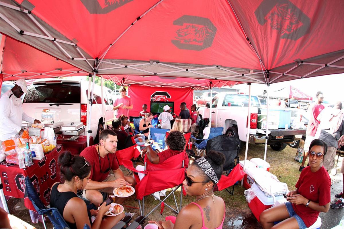 Tailgating at USC vs. ECU