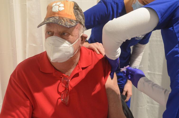 Aiken vaccine clinic serves dozens of excited residents Coronavirus