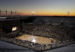 College basketball teams play Credit One Stadium. Plus, Italian restaurant opens at Navy Yard.
