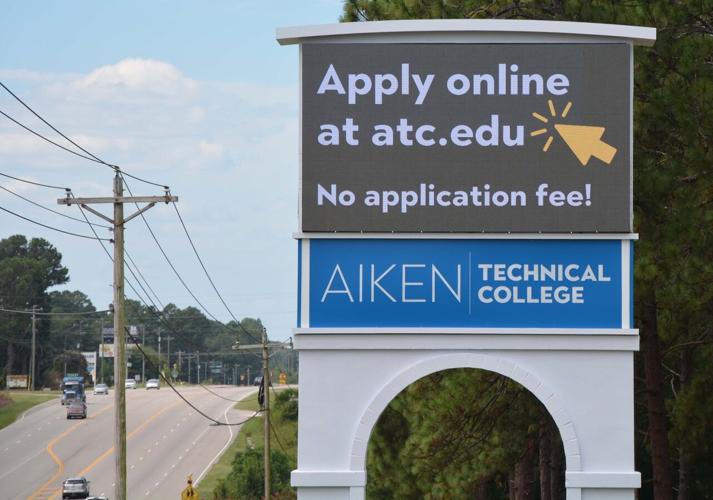 Aiken Tech NEW sign