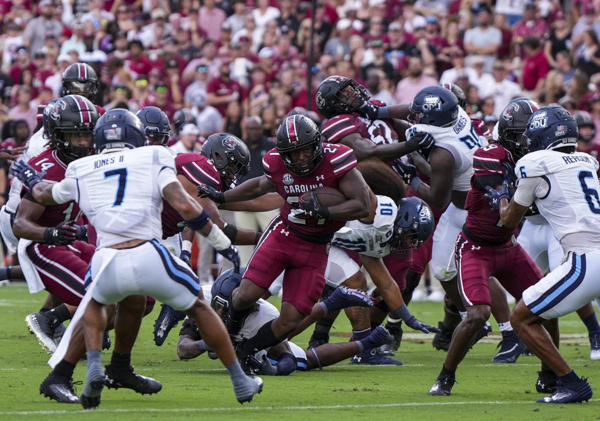 Gamecocks' Oscar Adaway ready to be RB1 in 2025 | Sports |  postandcourier.com