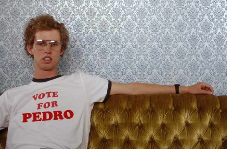 Jon Heder, aka 'Napoleon Dynamite,' shares his disdain for llamas and