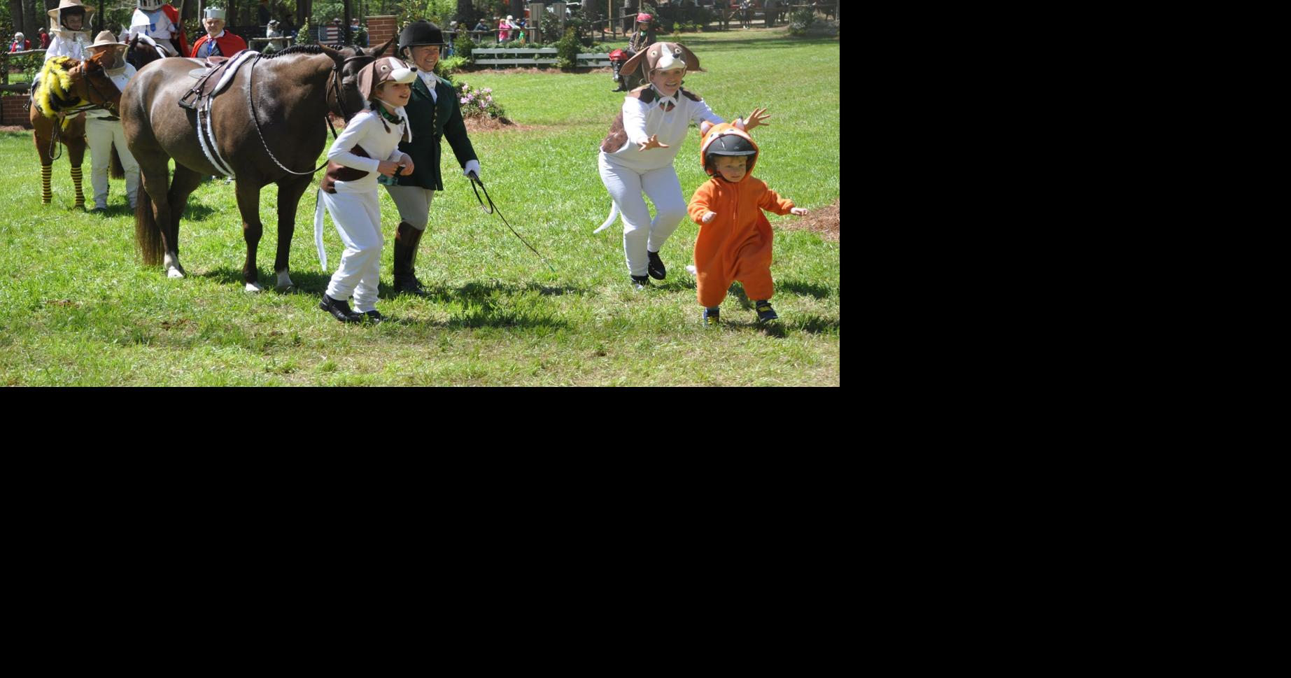 Aiken Horse Show is an oldfashioned, traditional event in a forest