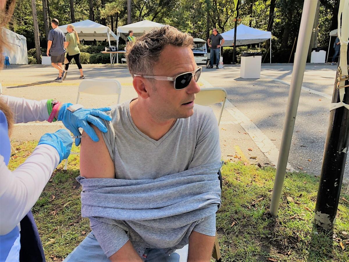 Getting a booster shot