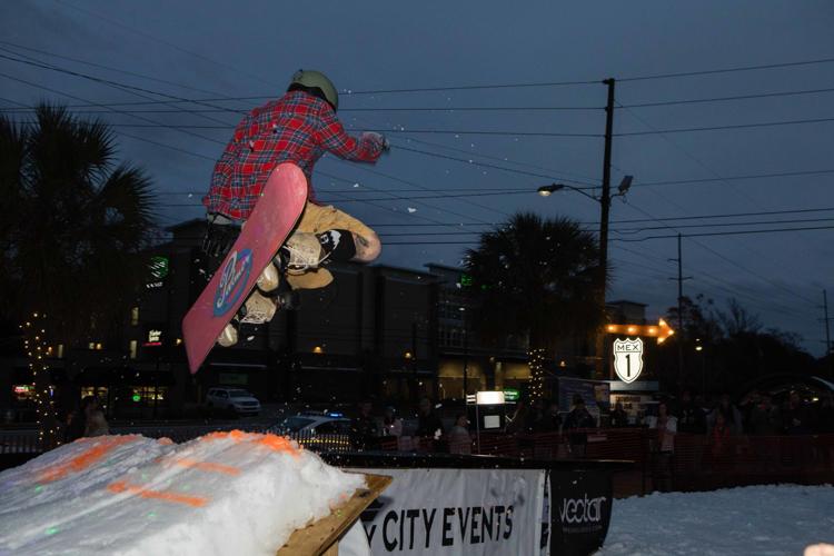 Mex 1 Rail Jam snowboarding event in Charleston Photos
