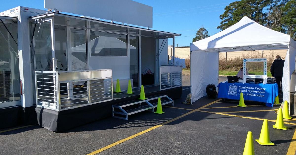 Mobile Voting Rv Charleston County has a $100,000 towable voting trailer. Some wonder if ...