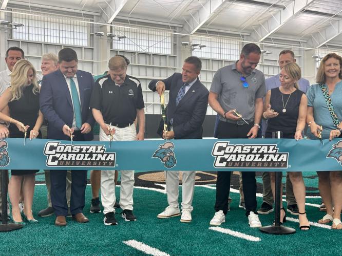 CCU opens $20M indoor football training facility