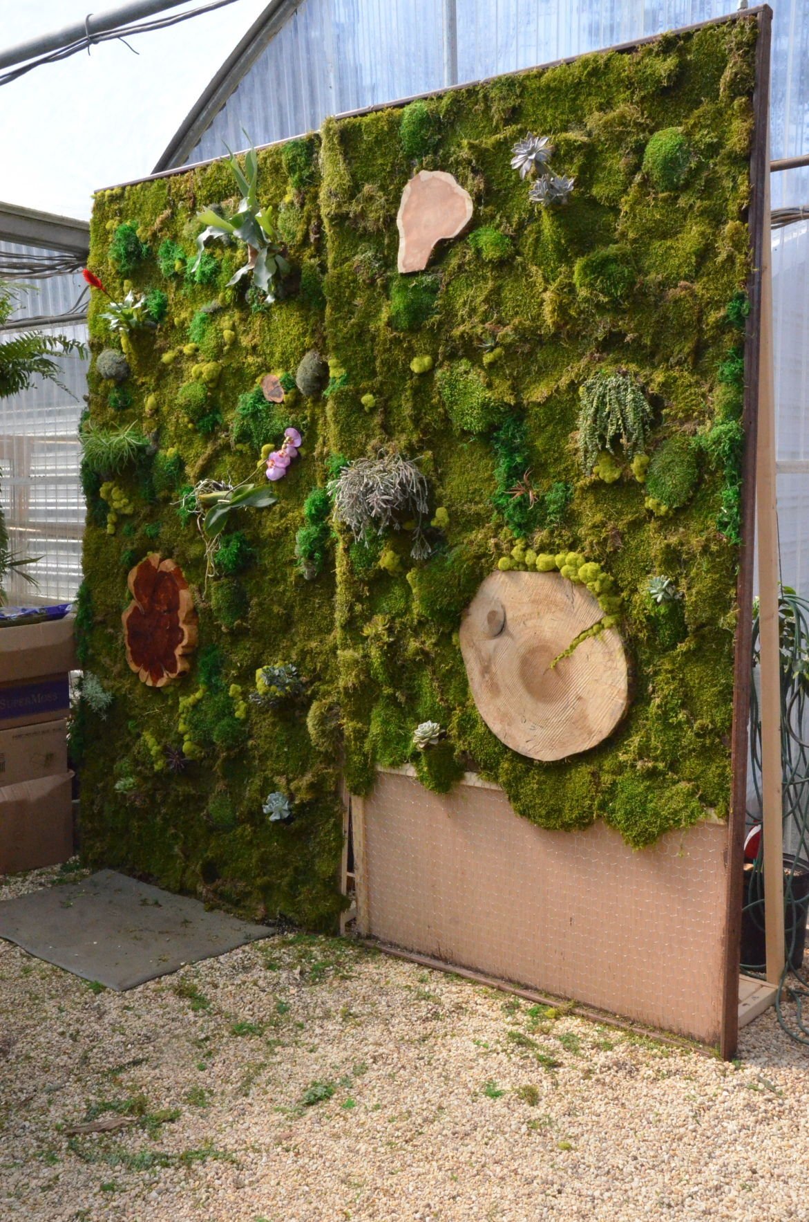 Moss Covered Wall Created In Aiken For Masters Turns Nature Into Art News Postandcourier Com