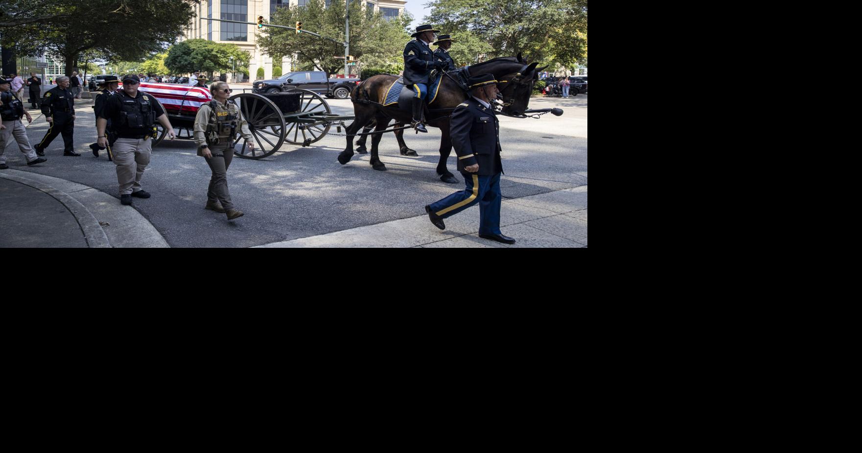 Photos: Services for late US Sen. Lindsey Graham held in Columbia