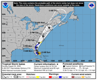 Tropical storm amid COVID-19 pandemic creates new safety challenges for Myrtle Beach area