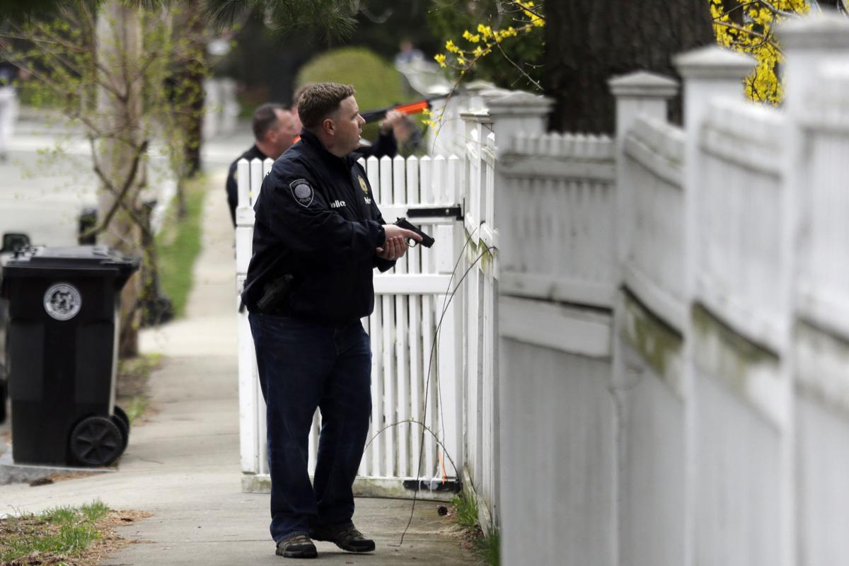 Bombing suspect search