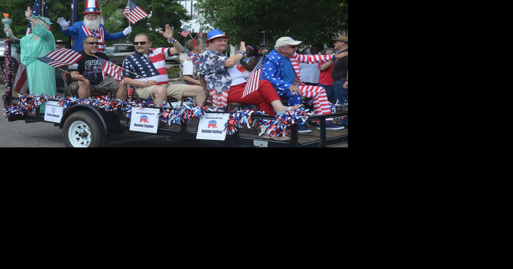 Hundreds pack downtown Aiken on Saturday for Memorial Day Parade