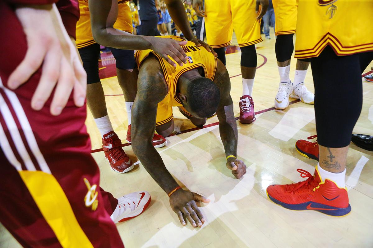 Cleveland Cavaliers star LeBron James' shoes get as much notice as his  shots 