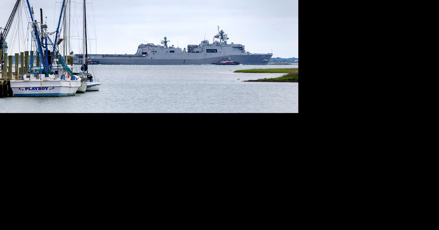 Blue Angels aren’t the only Navy detachment in Charleston this week