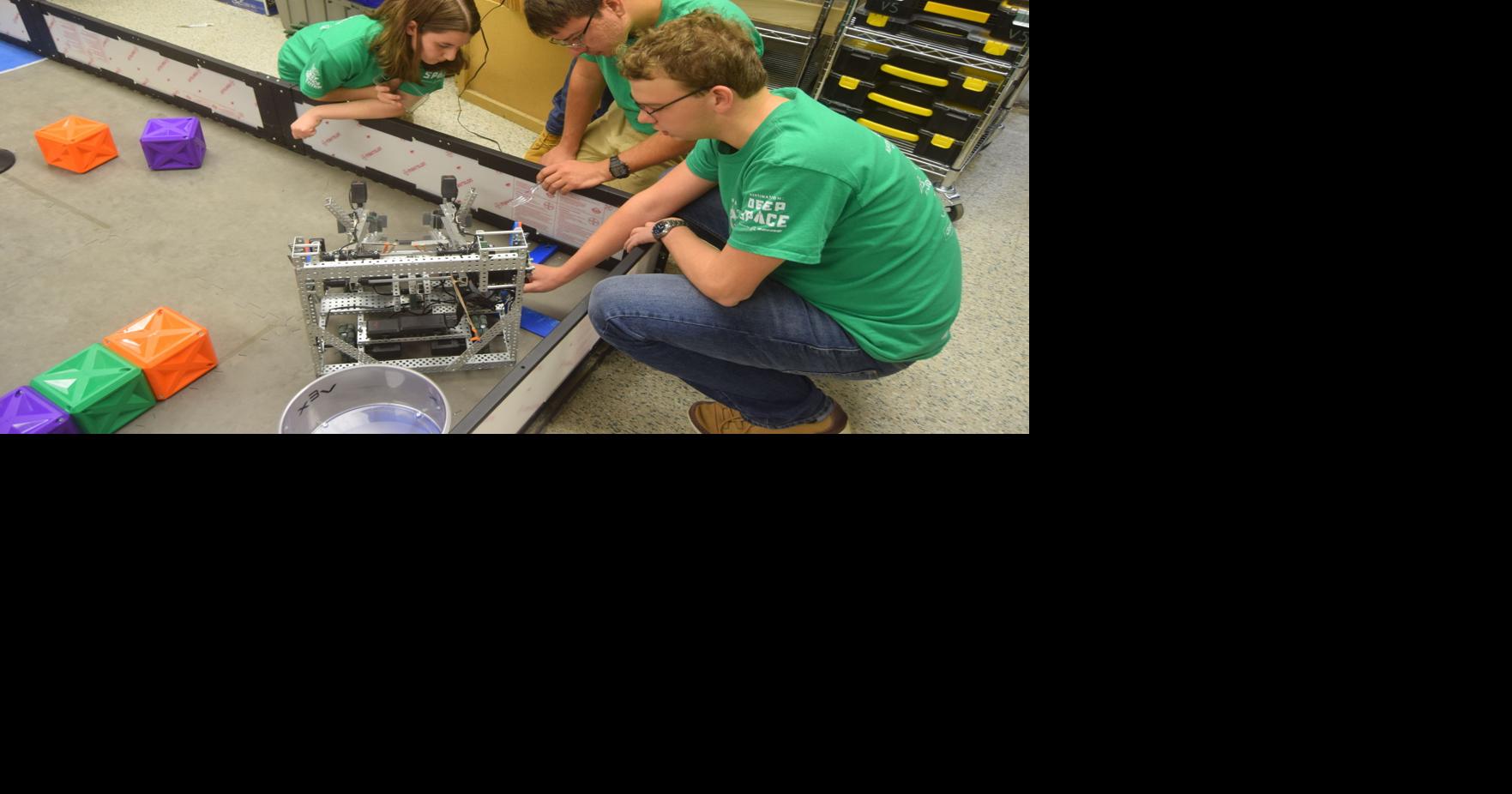 M'Aiken Magic robotics team enjoys success early in the season
