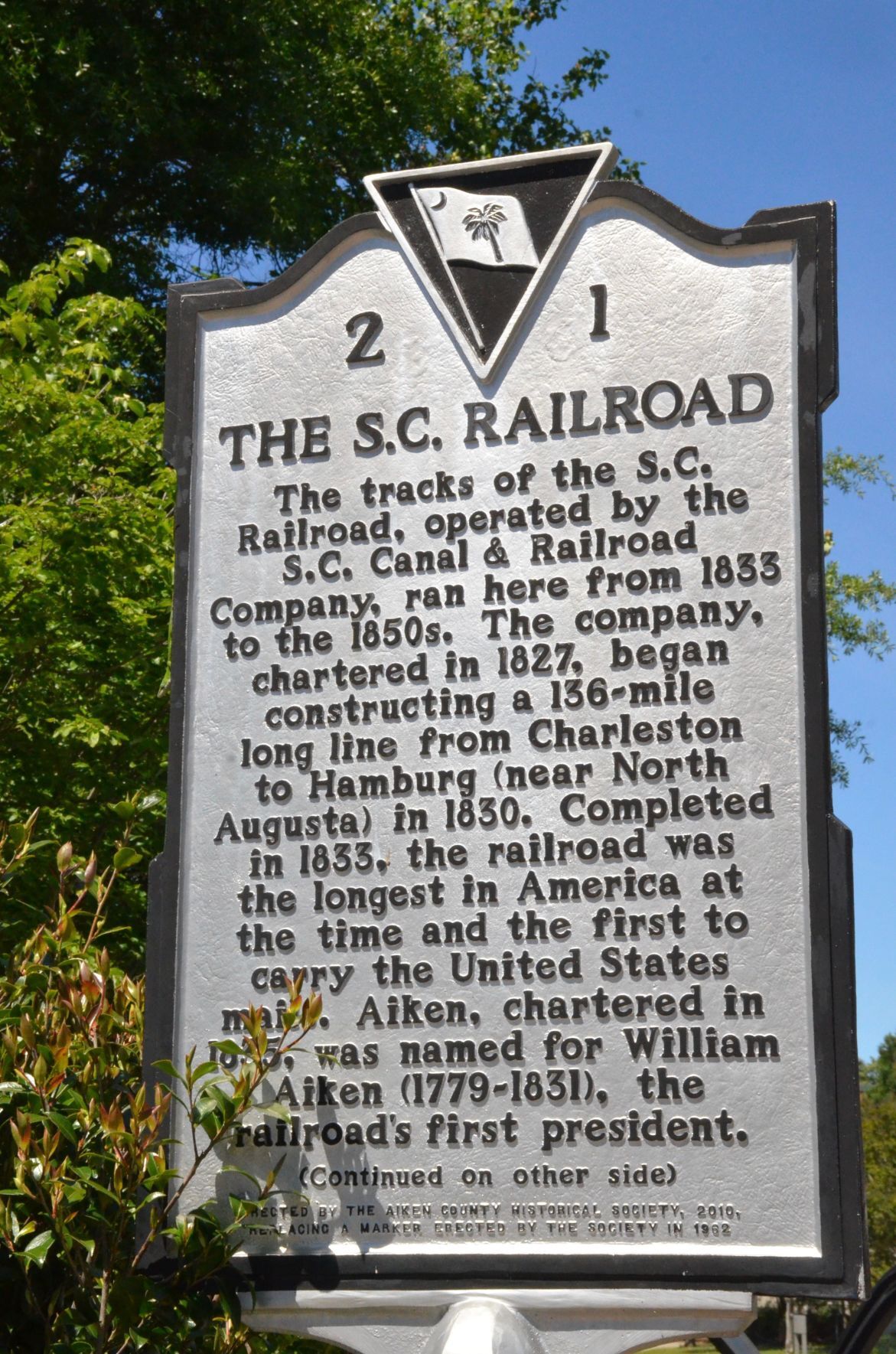 SC Historical Markers Part 2 History of places, events highlighted in