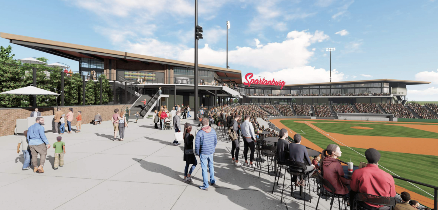 Spartanburg Minor League Ballpark Gets Design Board Approval ...