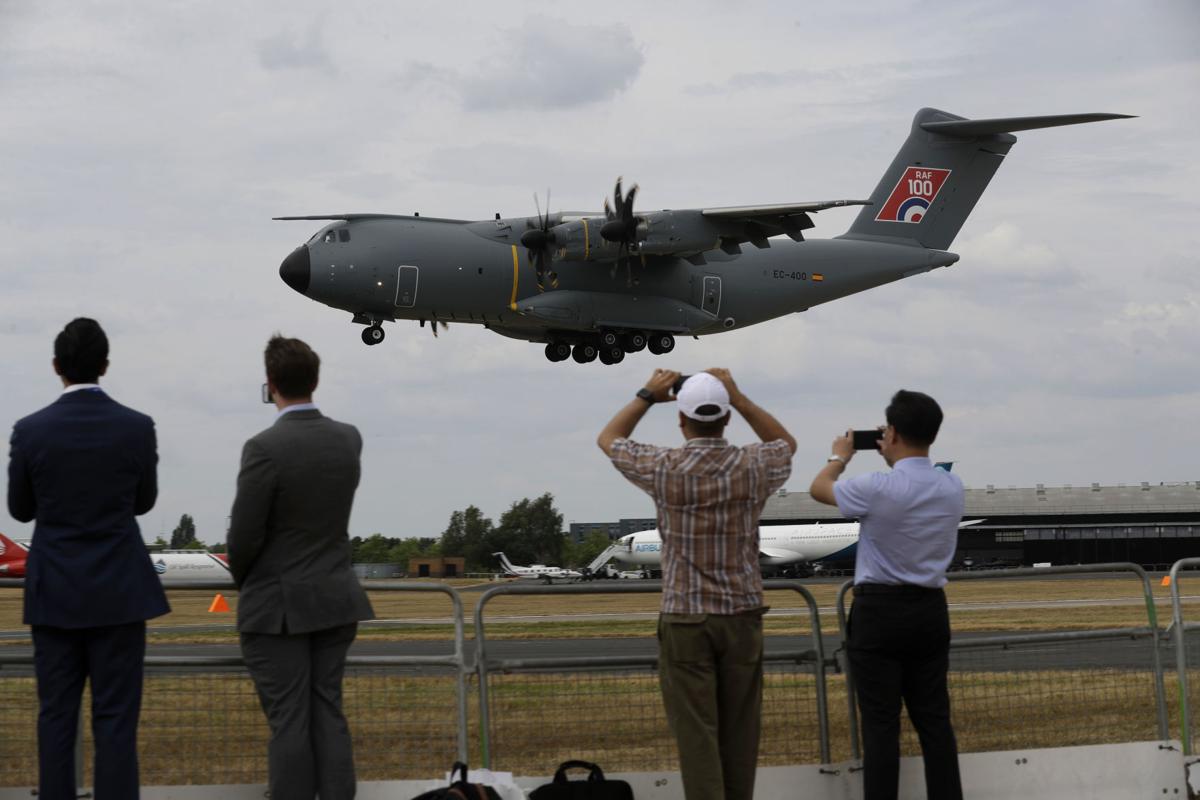 Sights from England's Farnborough International Airshow Photo