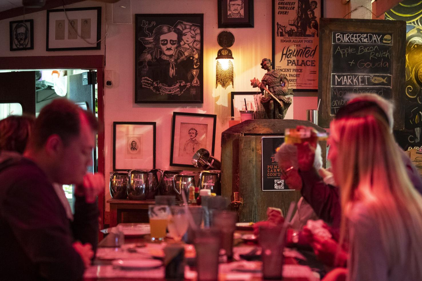 How is Edgar Allan Poe connected to Charleston? Charleston Scene