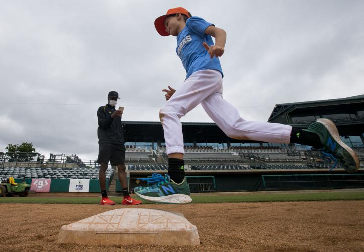 Photos RiverDogs’ baseball camp precautions and social distancing