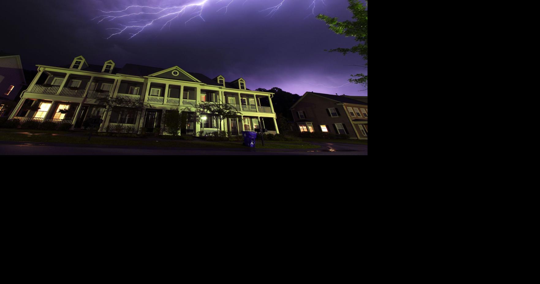 Storms with excessive lightning possible day after Charleston hits ...