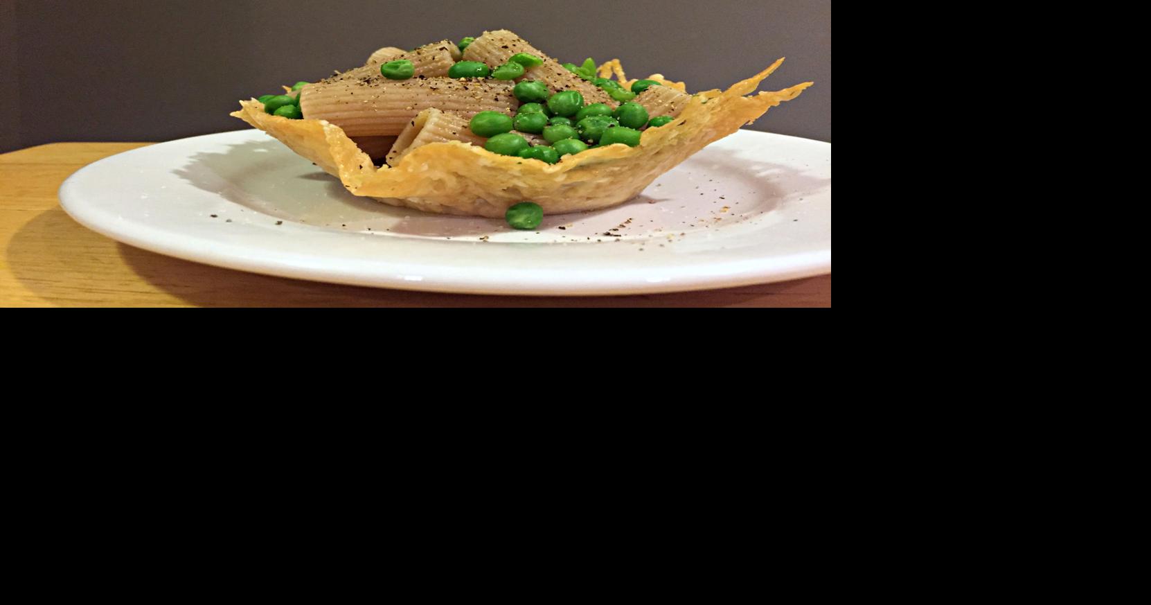 Parmesan cheese baskets make a great dressup for pasta Blogs