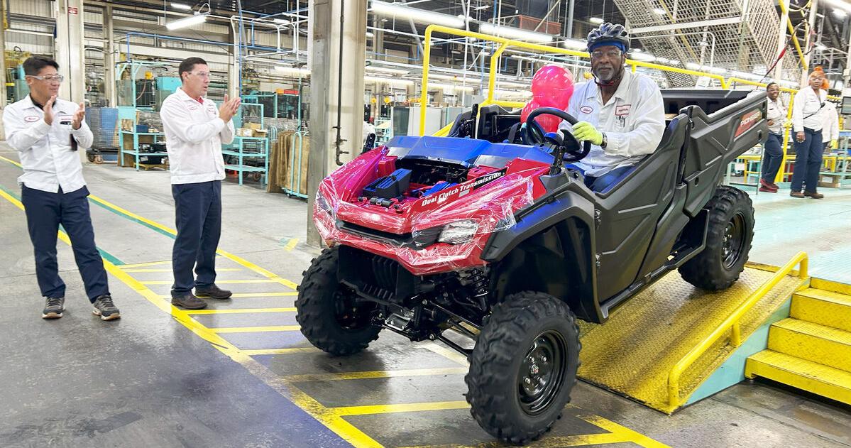 SC's $460M Honda manufacturer has produced 500,000 of these rugged outdoor vehicles