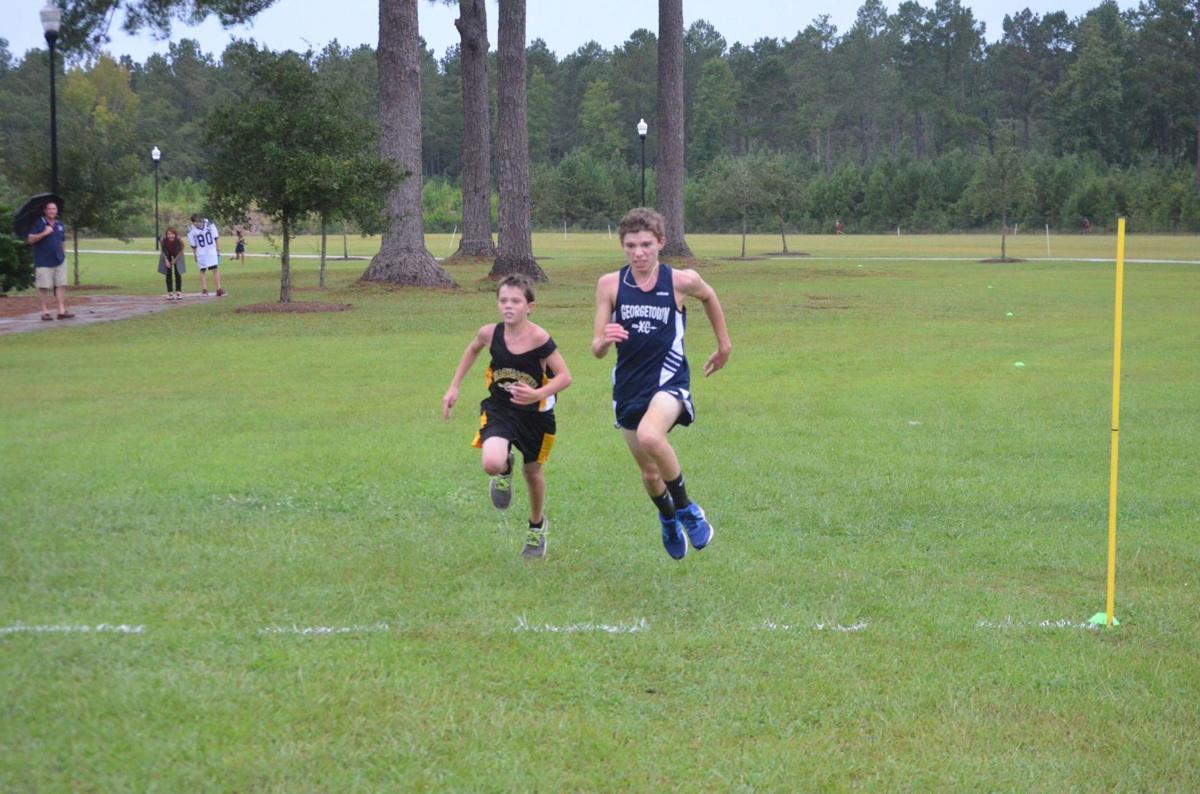 Cross country at 8 Oaks Park