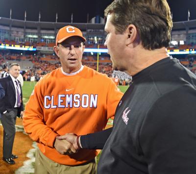 Dabo Swinney, Will Muschamp (copy)