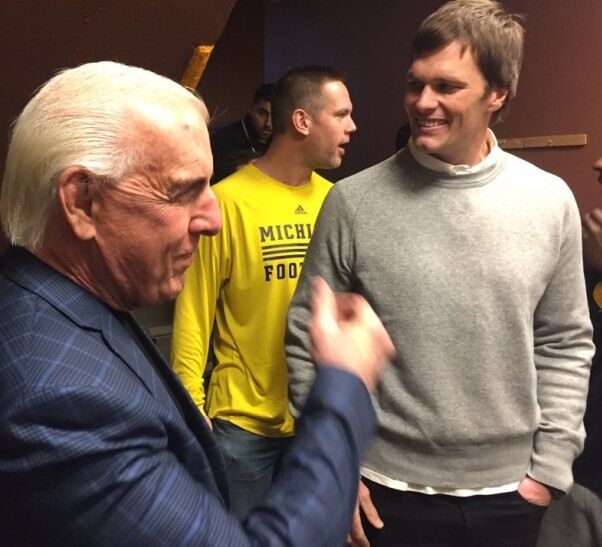 WWE legend Ric Flair defends NFL QB Tom Brady