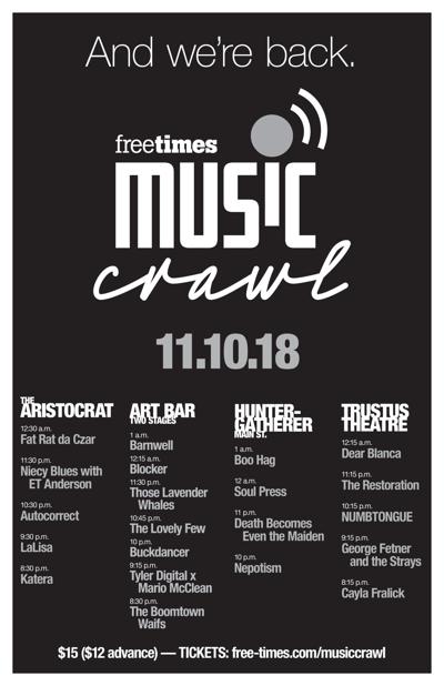 Music Crawl poster update