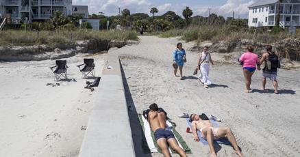 Folly Beach has received 77M worth of sand in 3 decades to replenish eroded shores Folly Beach has received 77M worth of sand in 3 decades to replenish eroded shores