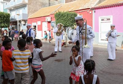 U.S. Navy musician from Charleston is a goodwill ambassador