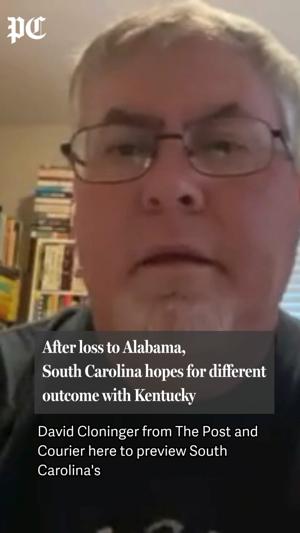 After loss to Alabama, South Carolina hopes for different outcome with Kentucky