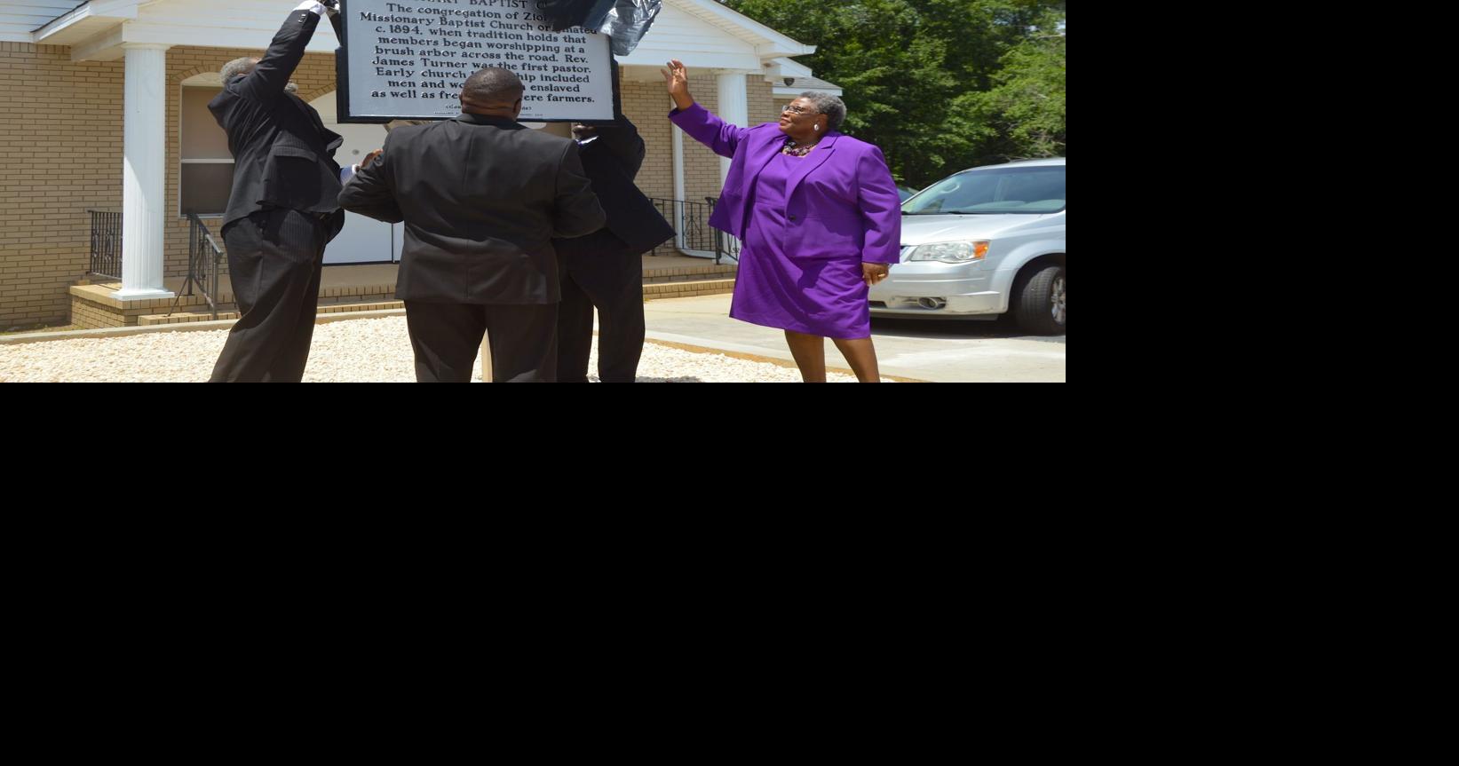 Historical marker, brick garden unveiled at Salley church's 125th ...