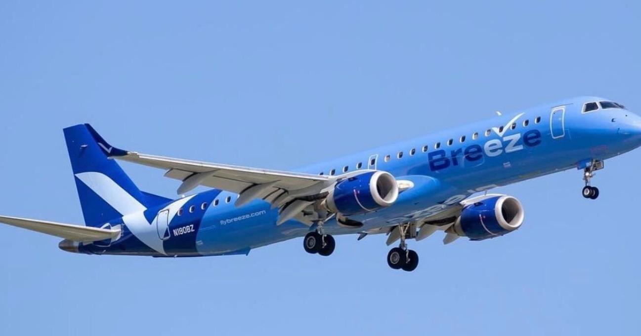 Breeze to launch first-ever Charleston to Charleston flights