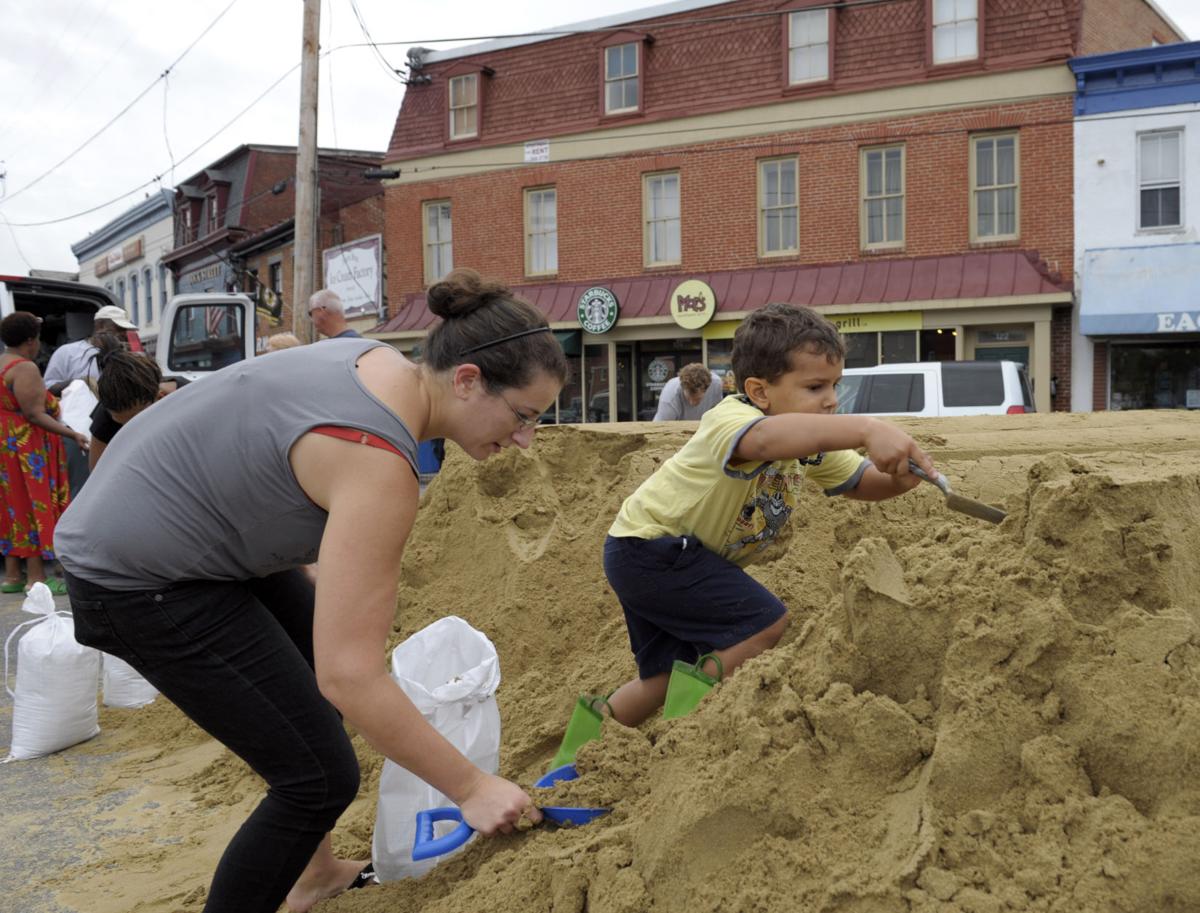 Irene continues her march up the East coast