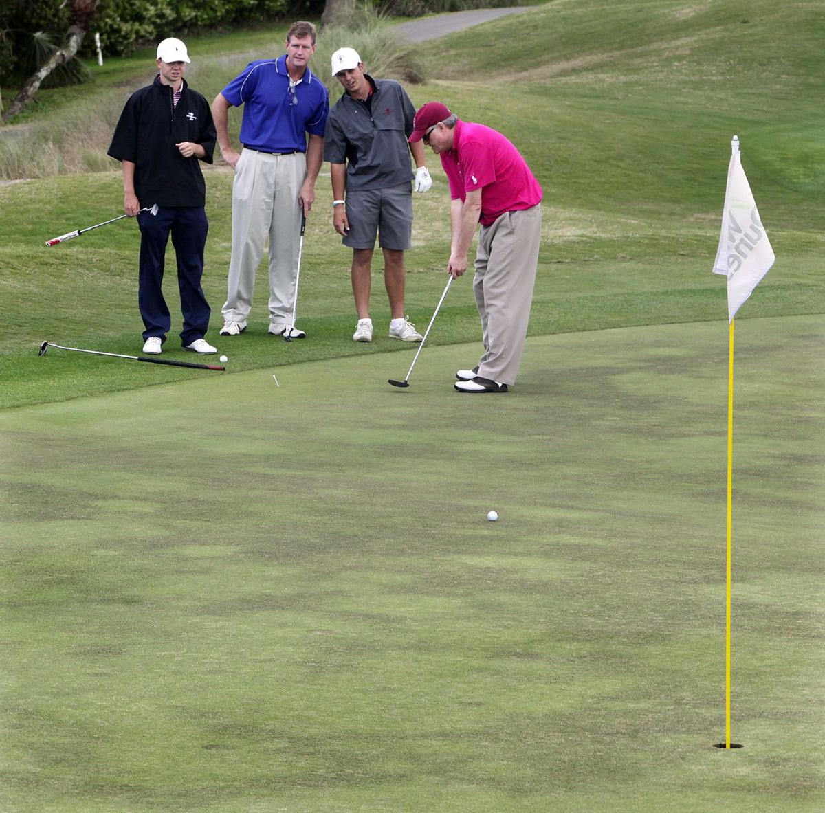 Blind Golfers