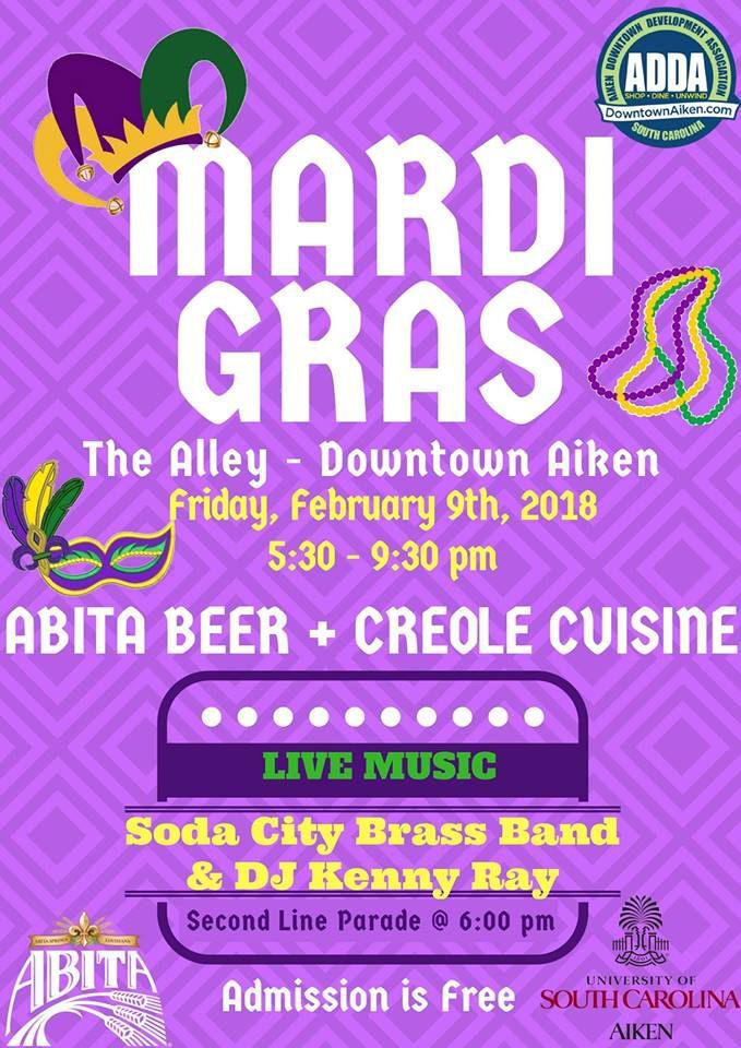 Downtown association, USCA to bring Mardi Gras celebration back to