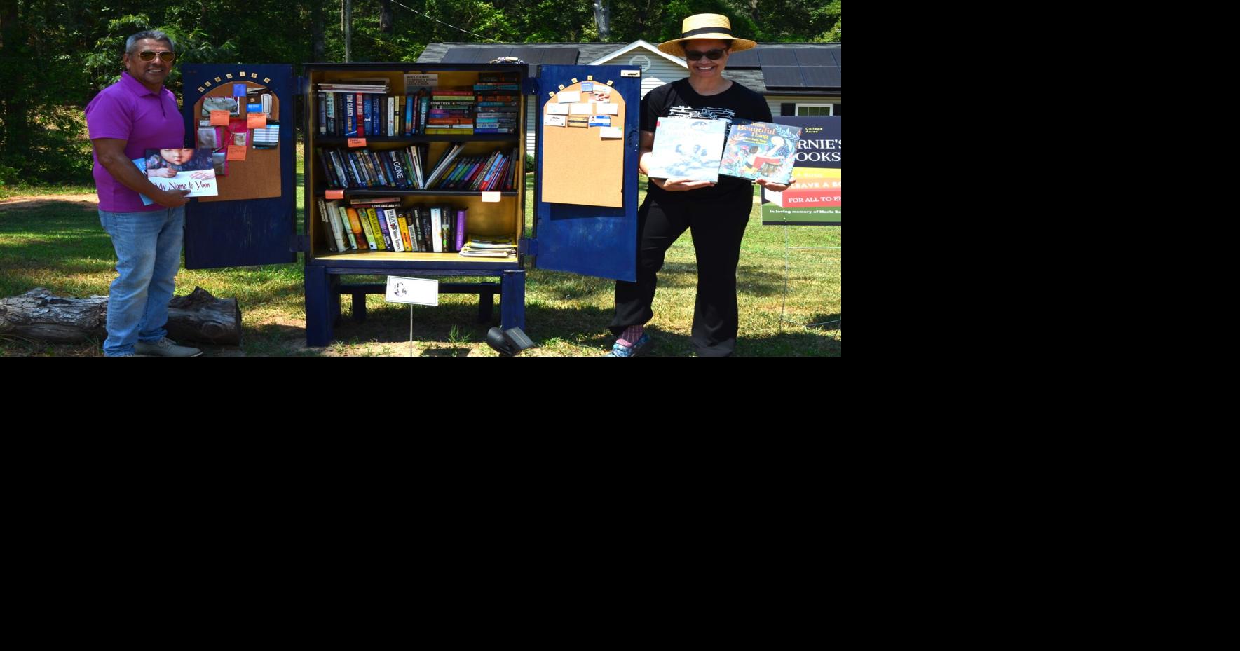 New little library opens up in College Acres, dedicated to owner's late