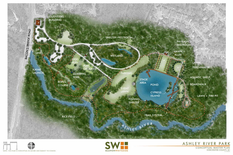 Plans move ahead for 85-acre Ashley River Park | News | postandcourier.com