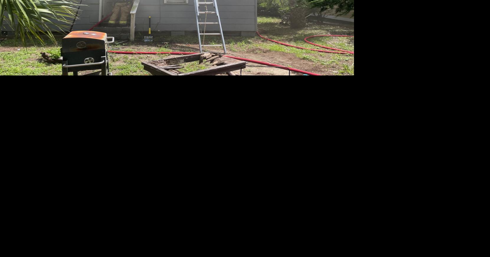 Beaufort house fire sends adult and child to the hospital