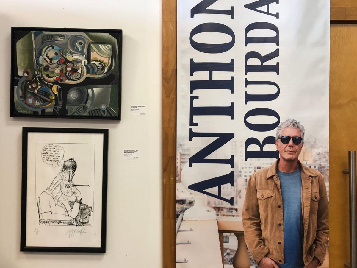 Anthony Bourdain S Records Glasses Among Items Now On Display At
