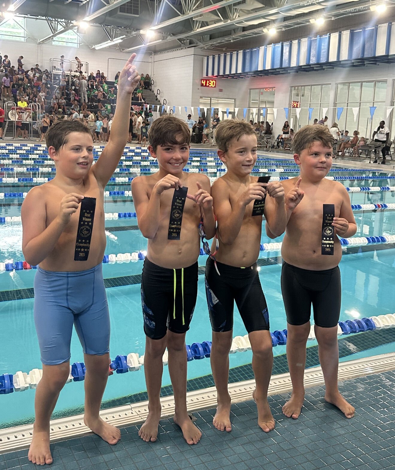 Tiger Sharks finish in top 5 at City Meet