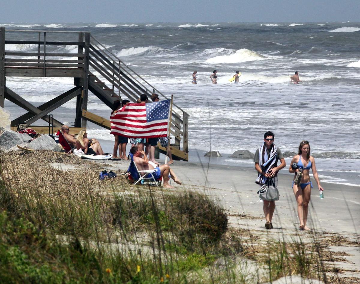 Beryl's effects on Lowcountry